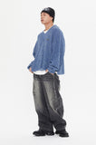DAMAGE V NECK KNIT