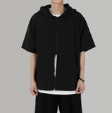 Taber hooded zip up