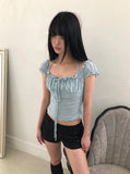 Muren Halter Sleeveless Blouse