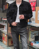 Io Velvet Denim Jacket