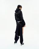 Paneled Crop Shell Jacket