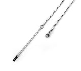 [LAN ARCHIVE] 039 Twisted square necklace