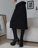 Hats Line Midi Skirt