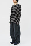 Vu Striped Henley Top