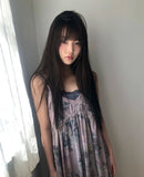 Deman Lace Flower Long Bustier OnePiece