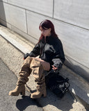 Meville Buckle Strap Psy-High Boots