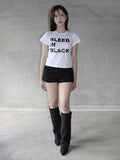 [mnem] Bleed in Black Tee