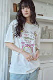 Candle Heart Short Sleeve Tee