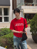 Poit Lettering Short Sleeve T-shirt