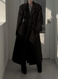 Thistle Belt Long Coat