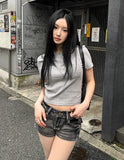 TOKYO Crop Basic Tee