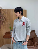 Herald Horse Embroidered PK Long Sleeve