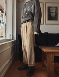 Hender semi wide slacks
