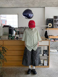 [unisex] Yuldi Banding Cargo Bermuda Pants