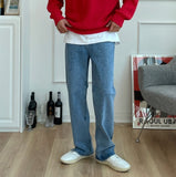 Dunce Wide Slit Denim Pants