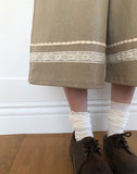 Kazen Lace Bermuda Pants