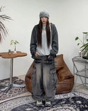 Per Balloon Cargo Denim Pants