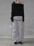 Batz cut-off off-shoulder top