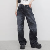 (Unisex) Tween Washing Denim Pants