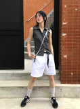 PLAIN BUCKLE SHORTS