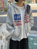 Kelten Print Over Hood Zip-Up