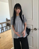 Burnett Double-Button Short Sleeve T-Shirt
