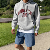 Princeton lettering hood T-shirt