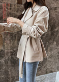 Core Half Trench Coat (Belt Set)