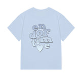 END OF TIME GRAD Slim Short Sleeve Tee