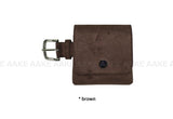 (2-WAY) BAGGED SUEDE BELT