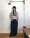 [MADE] CLISHA Velvet Lace Track Pants
