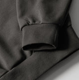 Crop Ridge Half Neck Sweatshirt