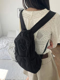 Killan Punched Button Knit Crop Long Sleeve Hood Cardigan