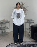 S Nylon Patch Color Matching Pants