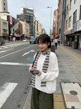 Tomu Stripe Knit Muffler