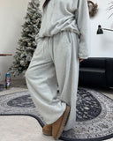 Perrin Fleece Wide Pants