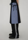 CHECK PLEATS STRAP SK