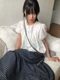 Cocomi Balloon Short Sleeve Blouse