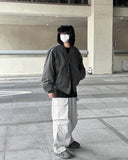 String padded cargo pants