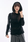Tessa see-through hoodie