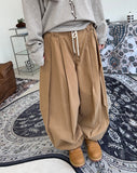 Sandy Deep Pintuck Balloon Pants