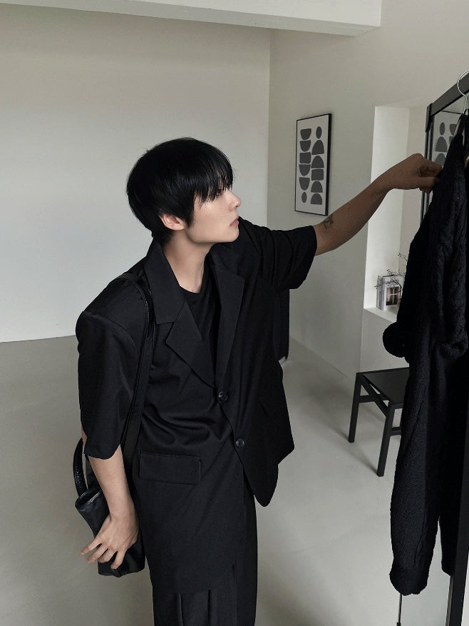 【COSYHARU】Wide balloon set-up pants COSYHARU (コシハル) - ワイドバルーンセットアップパンツ