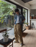 Theo Washed Double Pocket Cargo Pants