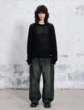 Net Pullover Knit