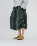 [AG.W] Front Zip Fishtail Balloon Skirt