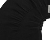 Shirring knit leg warmer