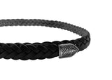 Western slim mesh belt