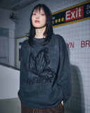 Butterfly Brushed Sweater