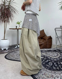 Doniel Balloon Pintuck Pants
