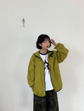 [unisex] Agenda Summer Color Matching Hood Wind Jumper